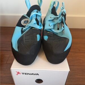 New in box, Tenaya Indalo climbing shoes, U.S. size 13 men’s